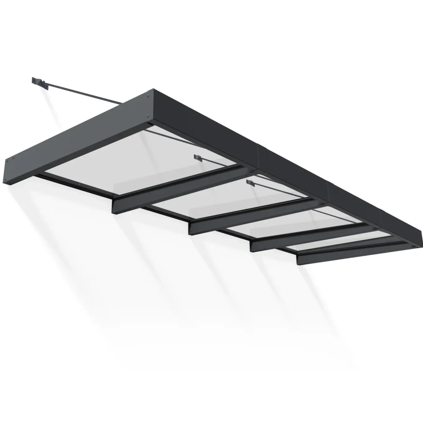 Canopia deur- en veranda-uitvalscherm Sophia XL transparant 379x140x67cm