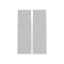 Canopia Hordeur San Remo - 137x204,8 cm - Wit - Aluminium