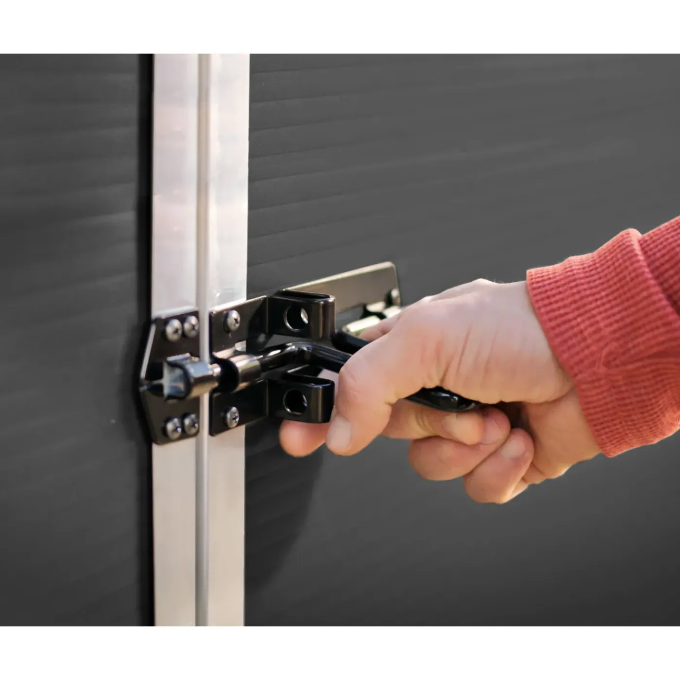 Canopia Metalen Tuinhuis Rubicon - Grijs - 179x237cm - Dubbele Deur - met Vloer - 12,5m²