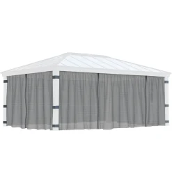 Canopia muggennet voor prieel Dallas 533x212cm