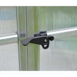 Canopia Tuinkas Bella 8x32 - Polycarbonaat 6mm - Zilver - 244x964x218cm