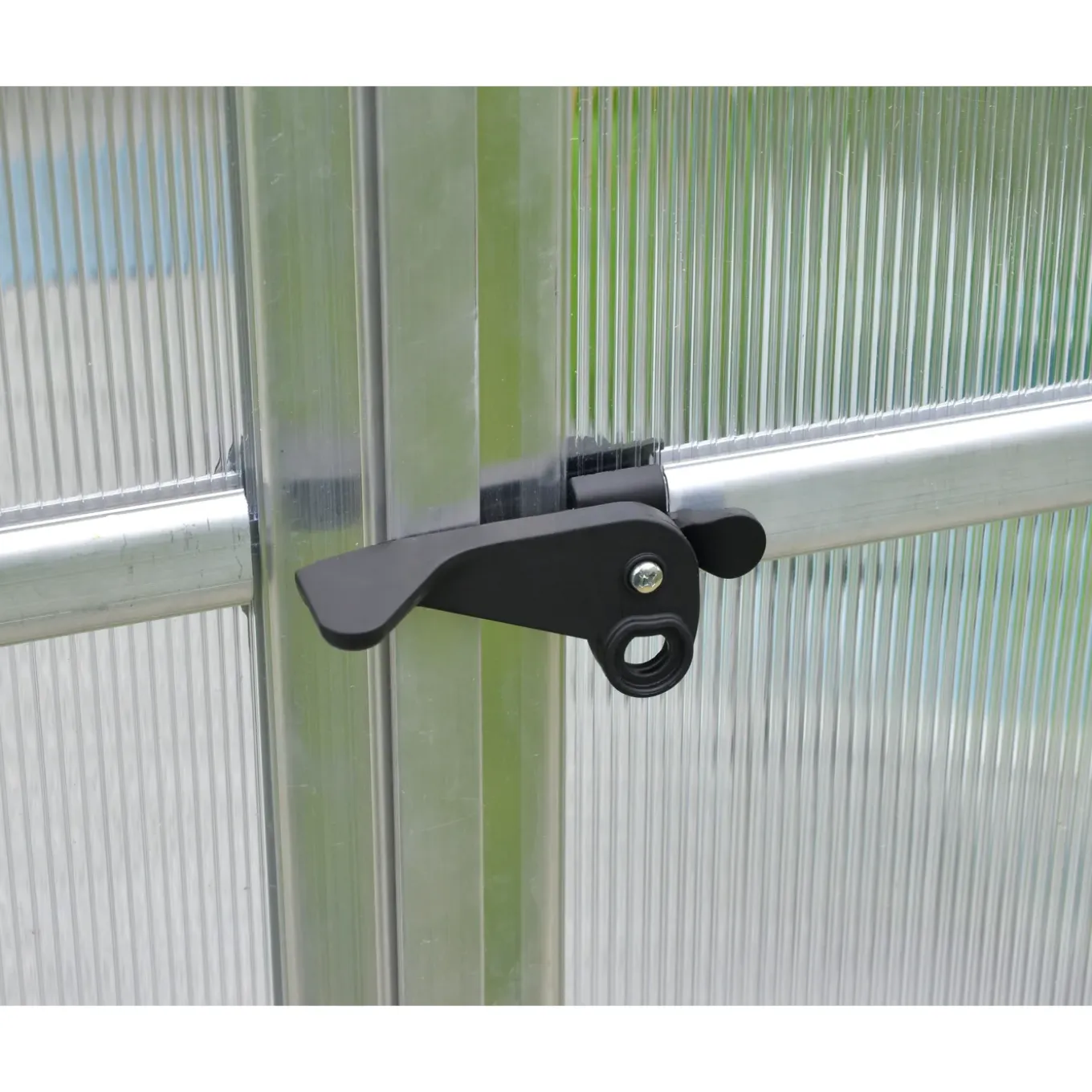 Canopia Tuinkas Bella 8x16 - Polycarbonaat - Zilver - 244x484x219cm