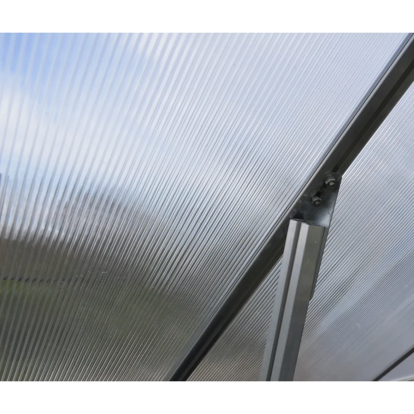 Canopia Tuinkas Essence 8x20 - Polycarbonaat - Transparant - 244x604x229cm