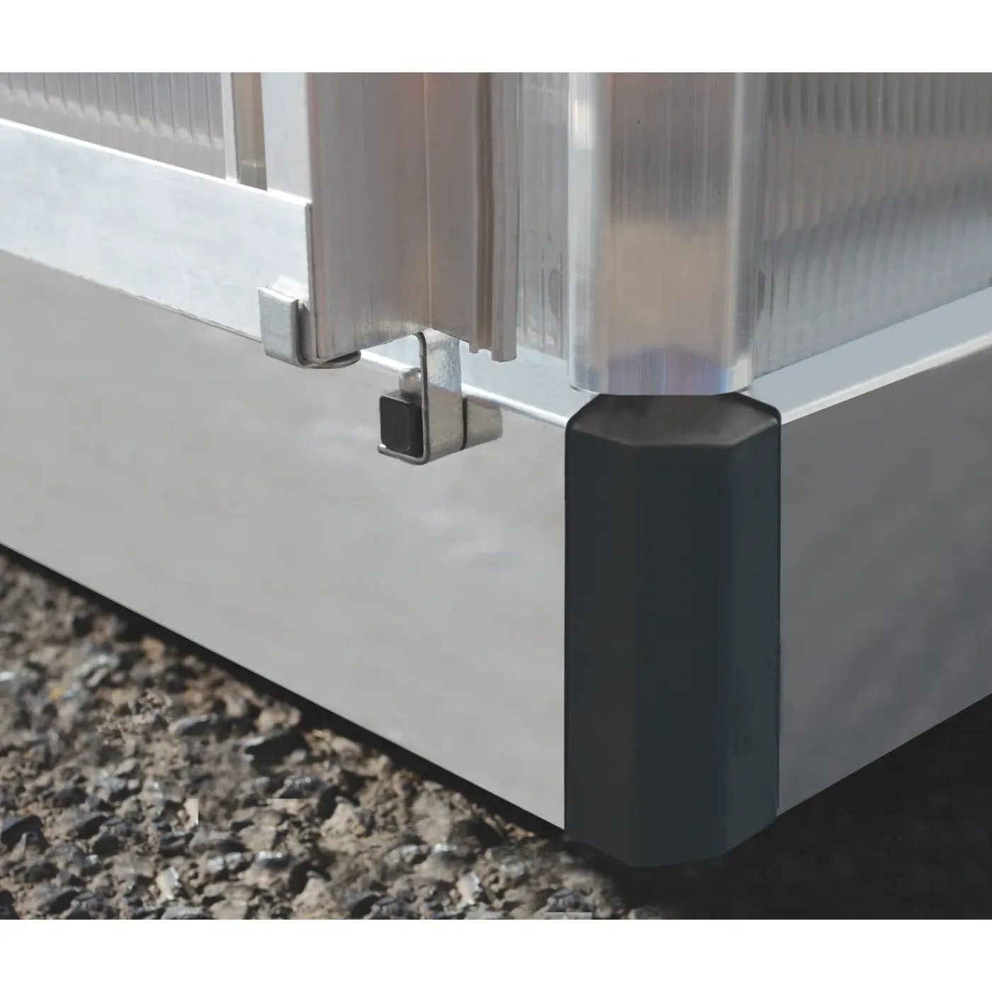 Canopia Tuinkas Essence 8x20 - Polycarbonaat - Transparant - 244x604x229cm