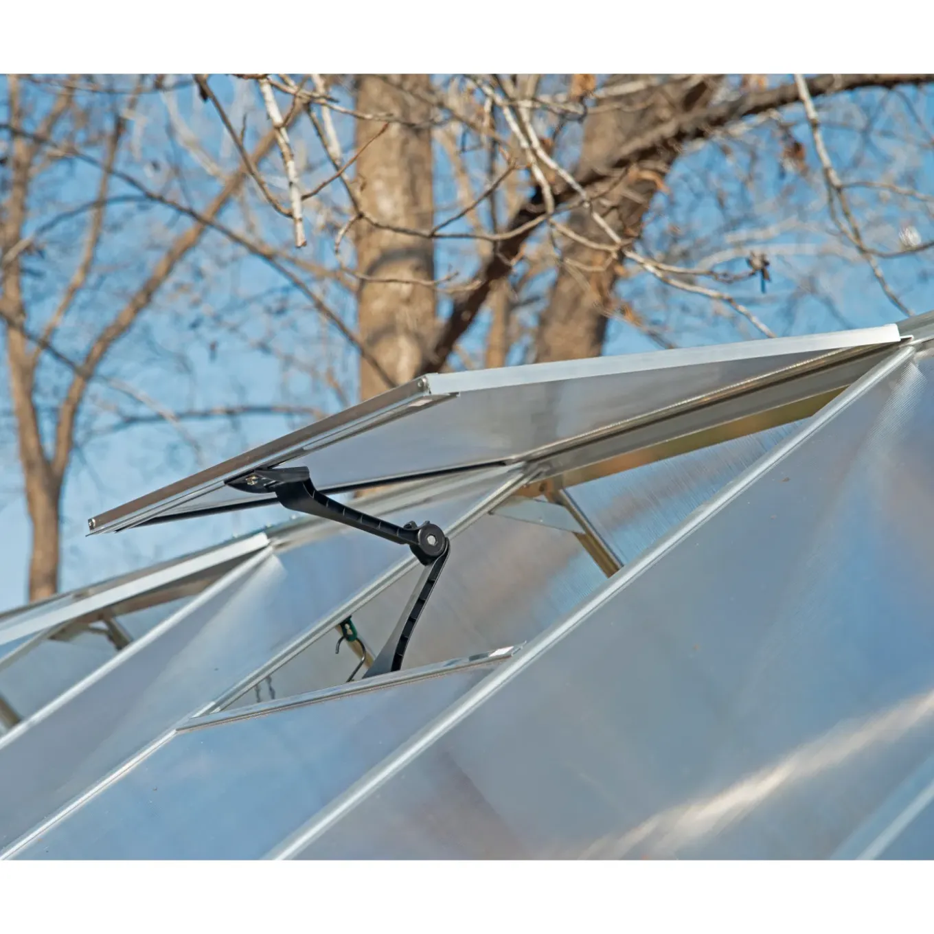 Canopia Tuinkas Essence 8x12 - Polycarbonaat - Zilver - 244x367x229cm