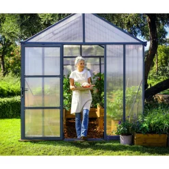 Canopia Tuinkas Glory Premium - Polycarbonaat 10mm - Grijs - 253x364x269cm