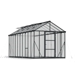 Canopia Tuinkas Glory 8x16 - Polycarbonaat 10mm - Grijs - 253x484x269cm