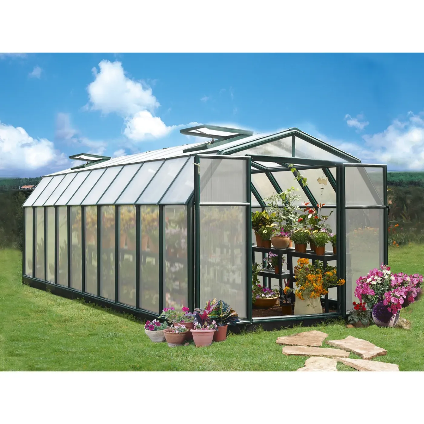 Canopia tuinkas Hobby Gardener groen 17,1m²
