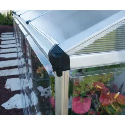 Canopia Tuinkas Lean To 8x4 - Hybride - Zilver - 244x124x225cm