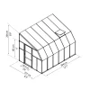 Canopia veranda Sun Room wit 384x257cm
