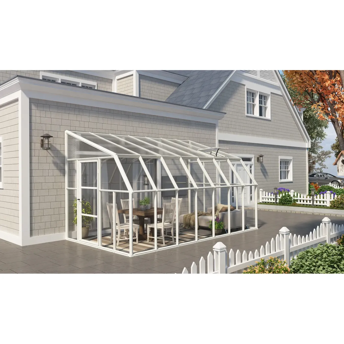 Canopia veranda Sun Room wit 2446x257cm