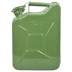 Carpoint benzinekan 10L groen metaal
