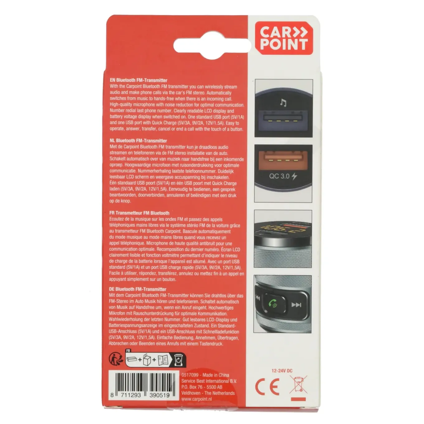 Carpoint Bluetooth FM-Transmitter auto