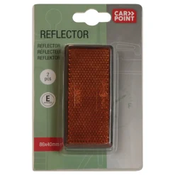 Carpoint reflector oranje 86x40mm 2 stuks