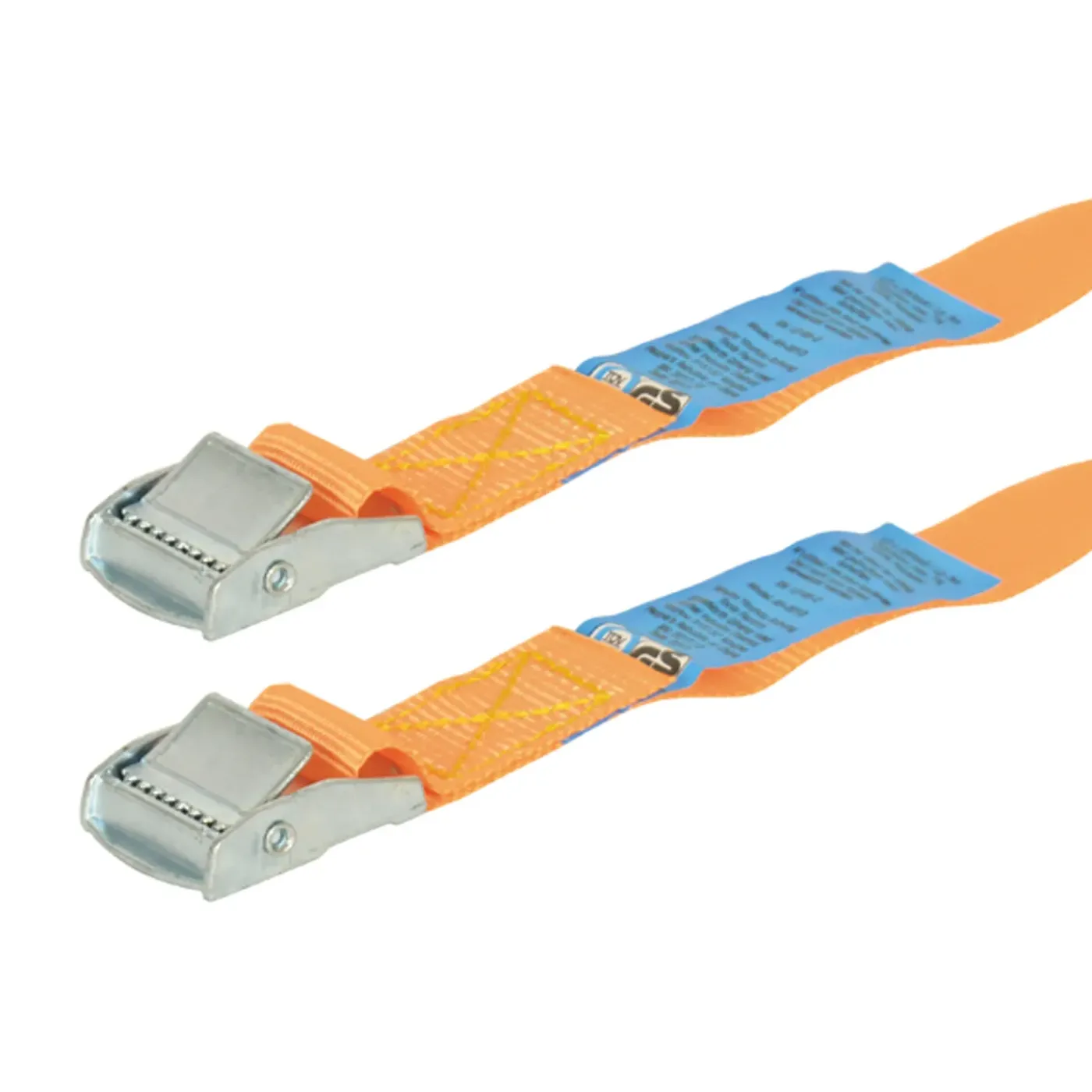 Carpoint Sjorband met Snelsluiting - 4,5mx25mm - 250kg - 2 stuks