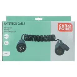 Carpoint Spiraal Trailer Verlengkabel 13p>13p Stekker/stekkerdoos