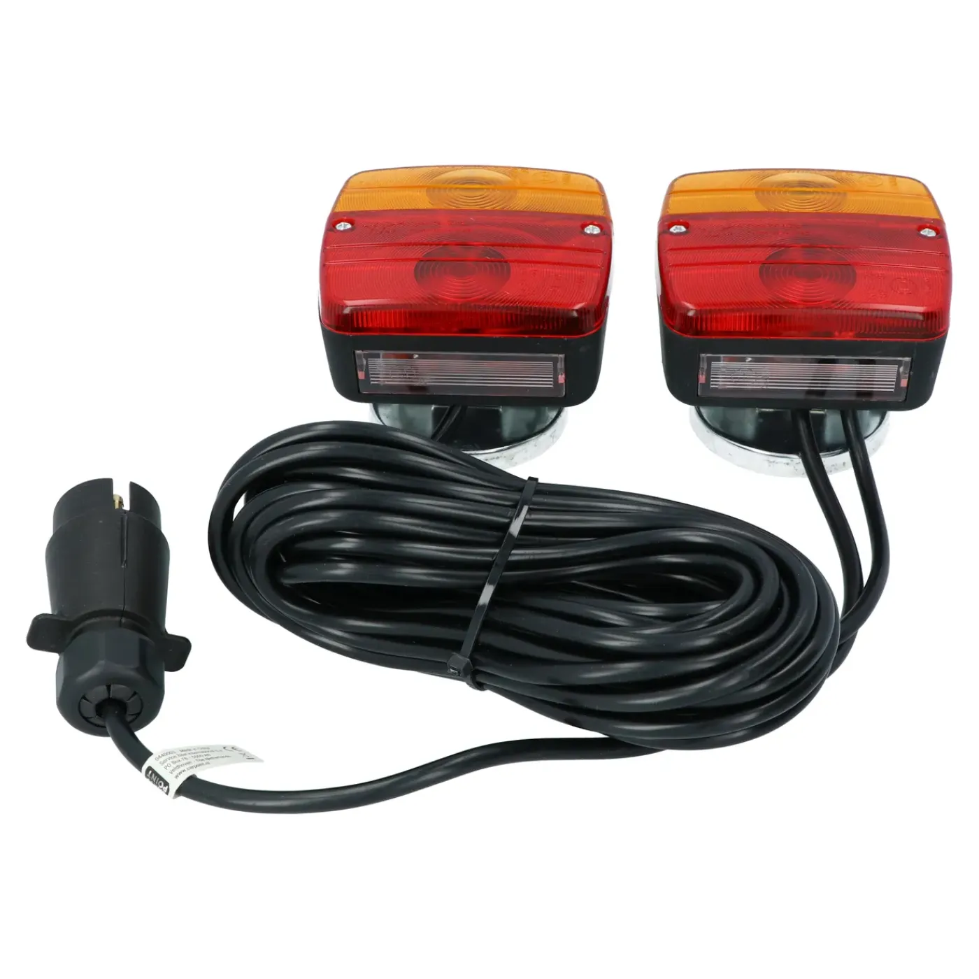 Carpoint 12V achterlichtset magneetbevestiging