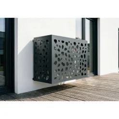 Casanoov Airco- & Warmtepomp Ombouw Aneto Sunny Aluminium Grijs - Maat M