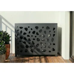 Casanoov Airco- & Warmtepomp Ombouw Aneto Sunny Aluminium Grijs - Maat S