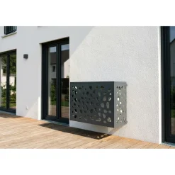 Casanoov Airco- & Warmtepomp Ombouw Aneto Sunny Aluminium Grijs - Maat S