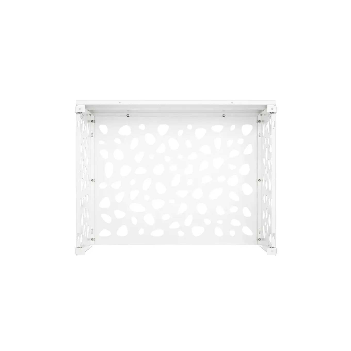 Casanoov Airco- & Warmtepomp Ombouw Aneto Sunny Aluminium Wit - Maat M