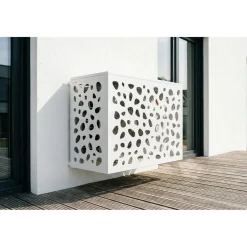 Casanoov Airco- & Warmtepomp Ombouw Aneto Sunny Aluminium Wit - Maat M