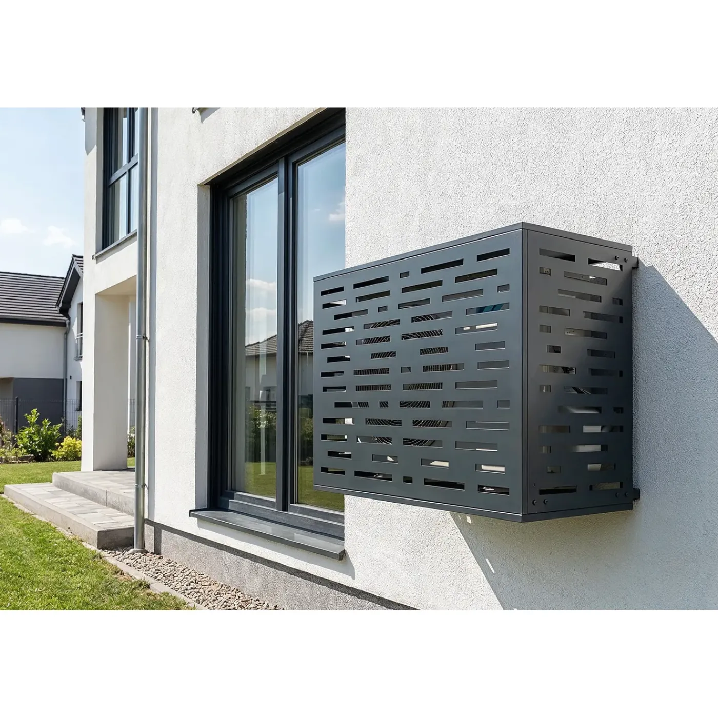 Casanoov Airco- & Warmtepomp Ombouw Aneto Arlberg Aluminium Grijs Met Onderzijde - Maat M