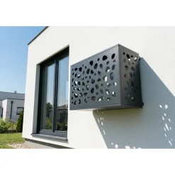 Casanoov Airco- & Warmtepomp Ombouw Aneto Sunny Aluminium Grijs Met Onderzijde - Maat S