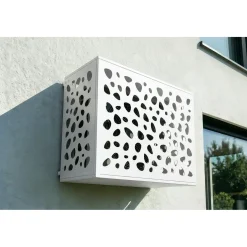 Casanoov Airco- & Warmtepomp Ombouw Aneto Sunny Aluminium Wit Met Onderzijde - Maat M