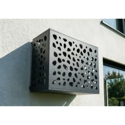 Casanoov Airco- & Warmtepomp Ombouw Aneto Sunny Aluminium Grijs Met Onderzijde - Maat M
