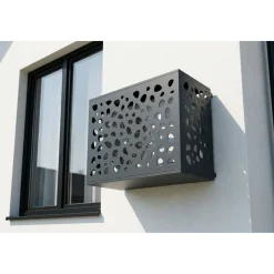 Casanoov Airco- & Warmtepomp Ombouw Aneto Sunny Aluminium Grijs Met Onderzijde - Maat M