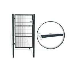 Casanoov Stalen Tuindeur Razo 1m H.160cm Antraciet Grijs