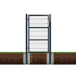 Casanoov Stalen Tuindeur Razo 1m H.160cm Antraciet Grijs