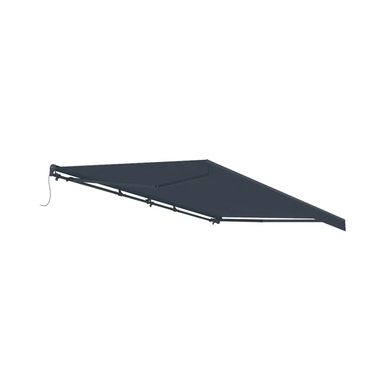 Cazeboo Gemotoriseerde Zonneluifel Fazzio 5x3m - 320g/m² Premium Canvas Grijs
