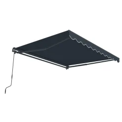 cazeboo Monoblock Luifel Vecchio 3x2,5m - 320g/m² Premium Canvas Grijs