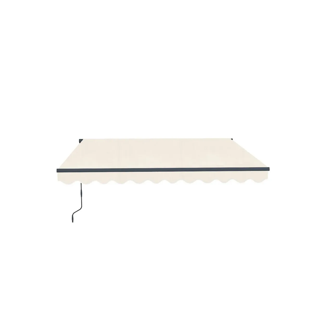 Cazeboo Monoblock Luifel Vecchio 3x2,5m - 320g/m² Premium Canvas Beige