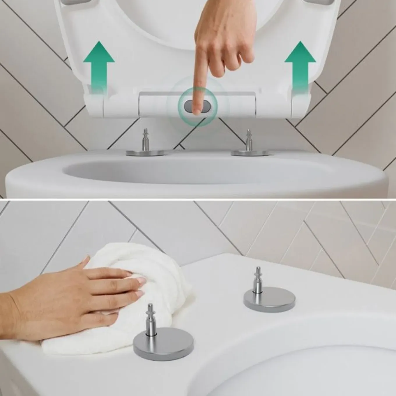 Cecipa Max - Wc-bril - O-vorm, Softclose, Draagvermogen 150 Kg - Standaardformaat