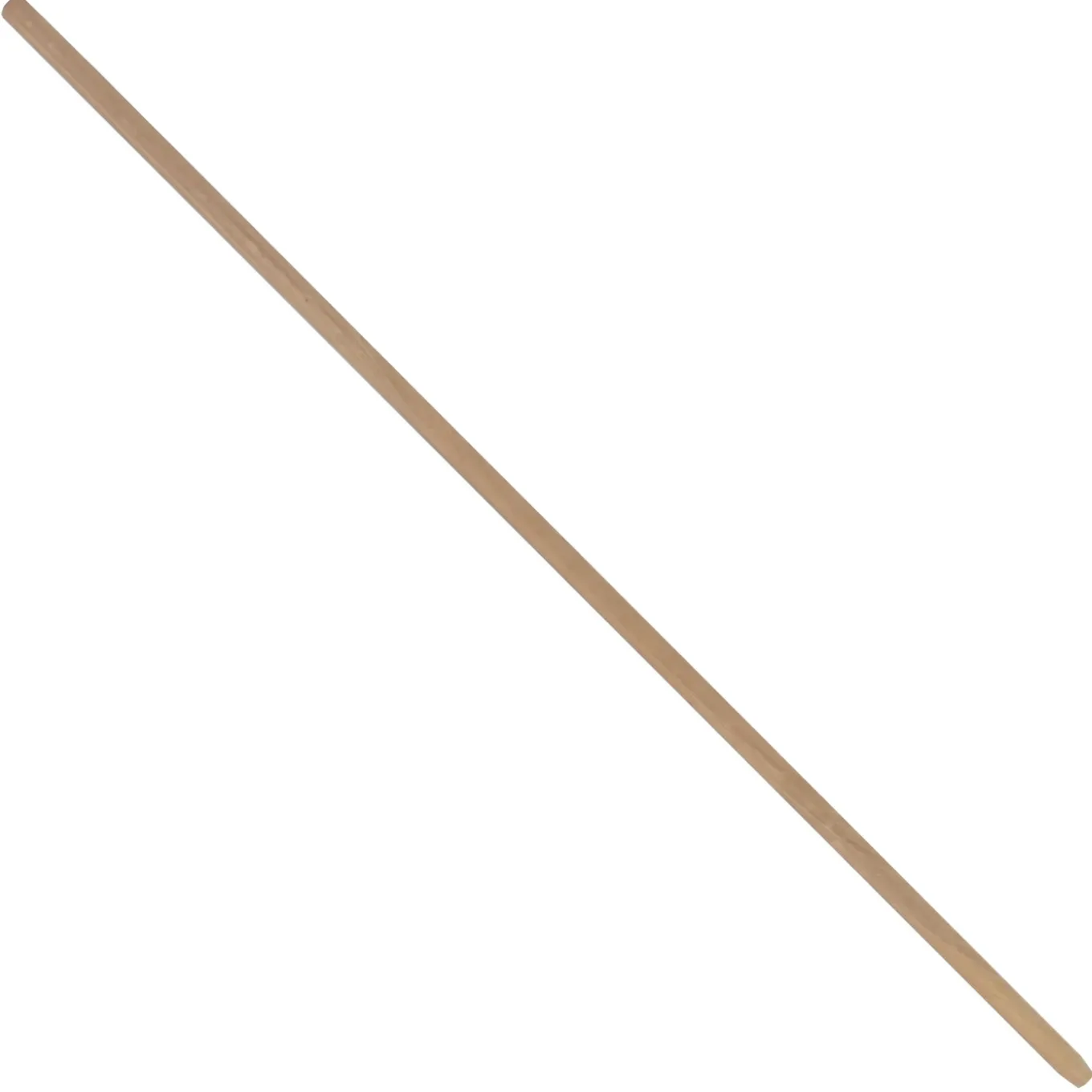 Central Park Bezemsteel Tauari Hout - Ongelakt - diam. 23mm - 130cm