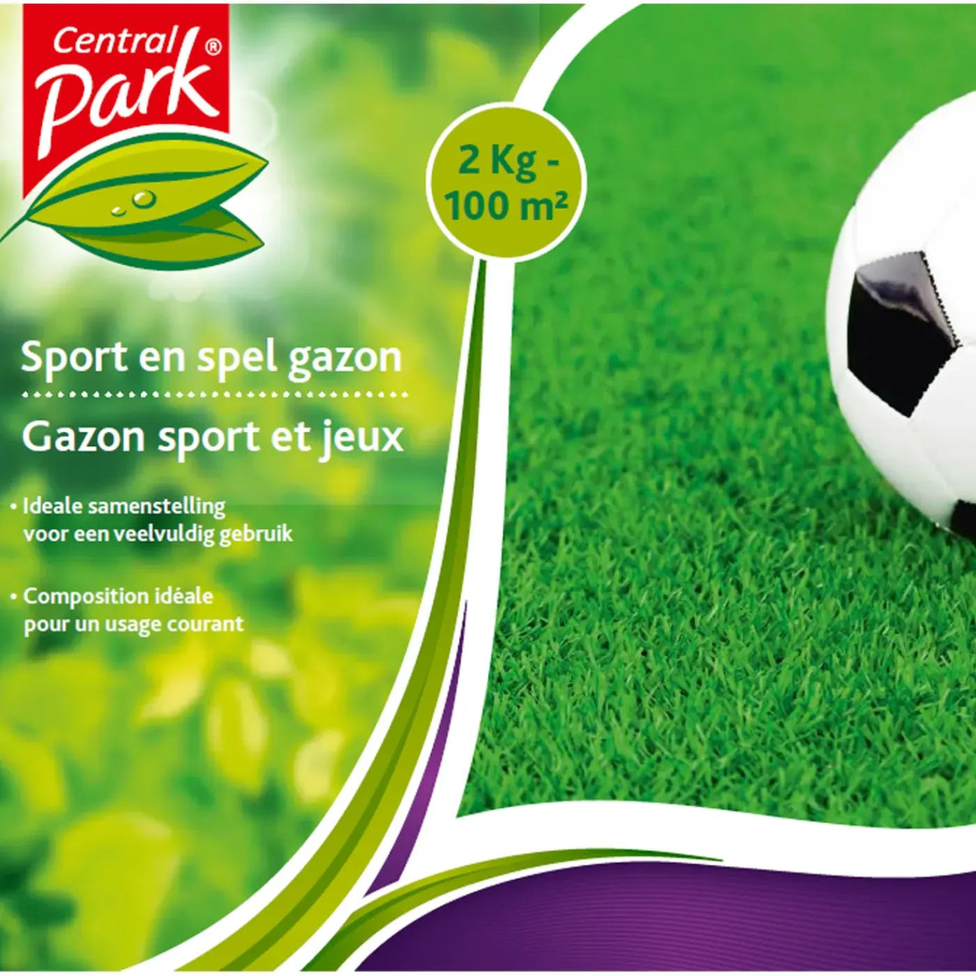 Central Park gazonzaad Sport en Spel 2kg