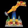 Central Park Kermis attractie voor Kerstdorp - Multikleur - 45cm - Binnen