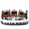 Central Park Kerst Led Village Schaatsers - Multi