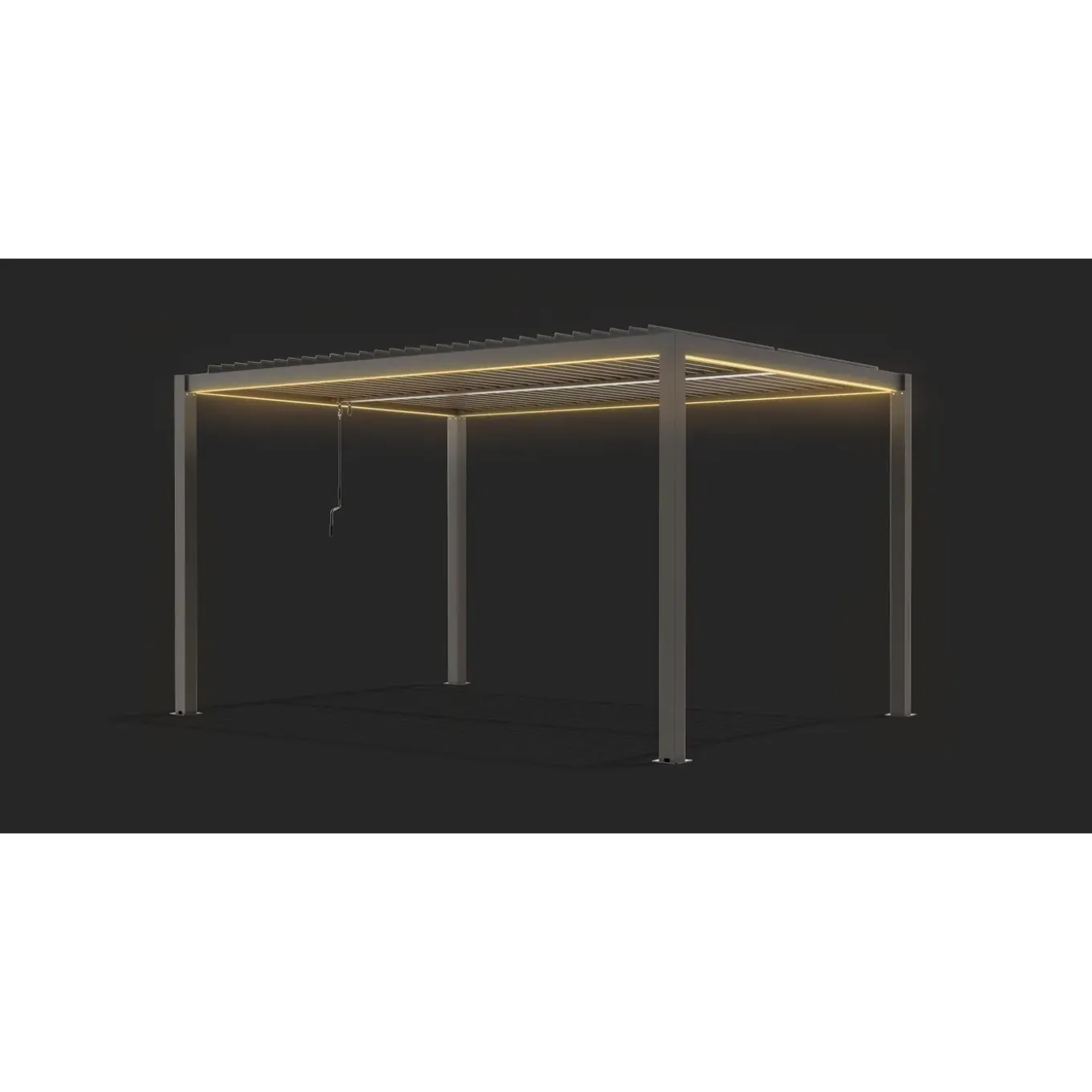 Central Park LED-Verlichting voor Riaci Pergola - 3x4m