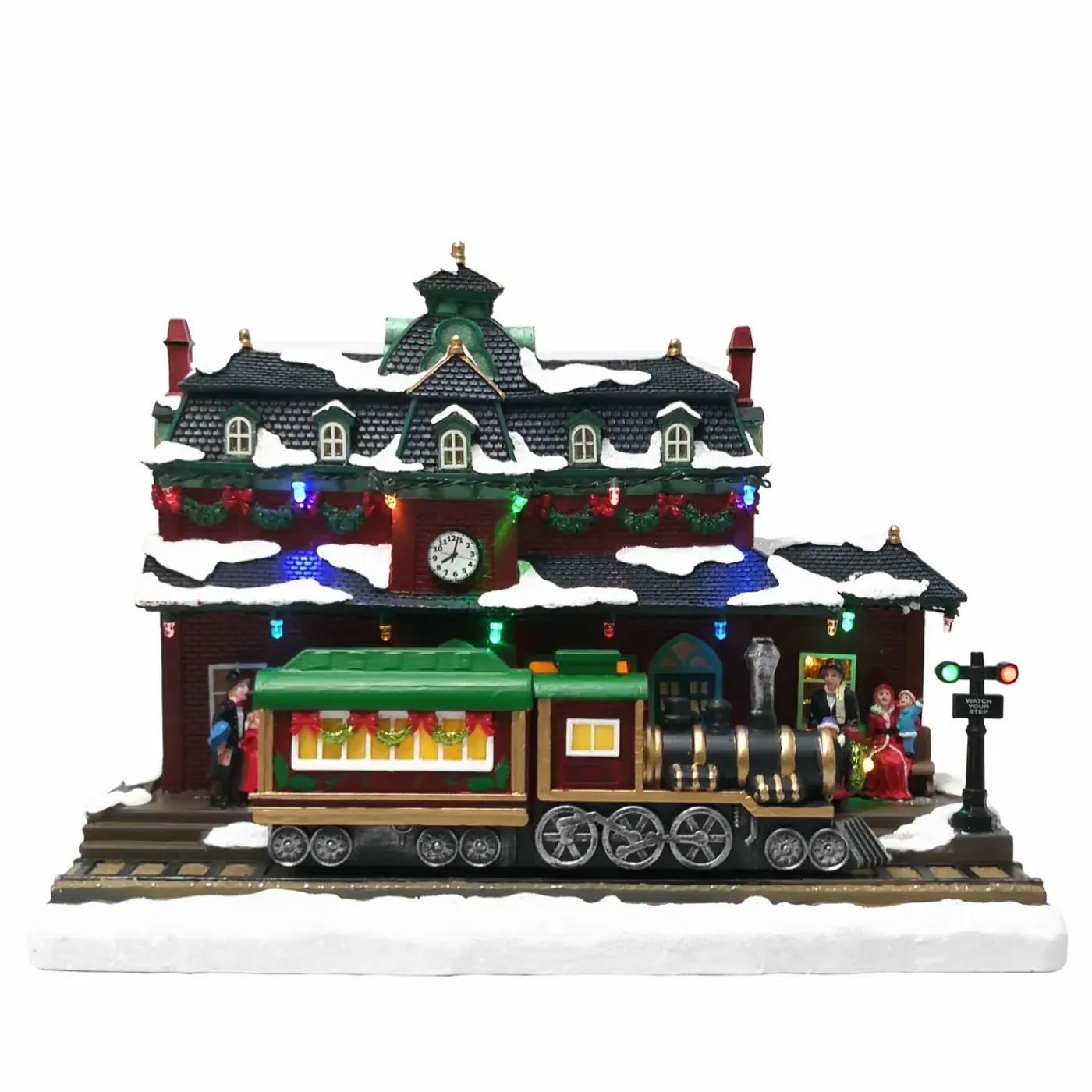 Central Park Led Verlicht Station - Multi - 30,5cm