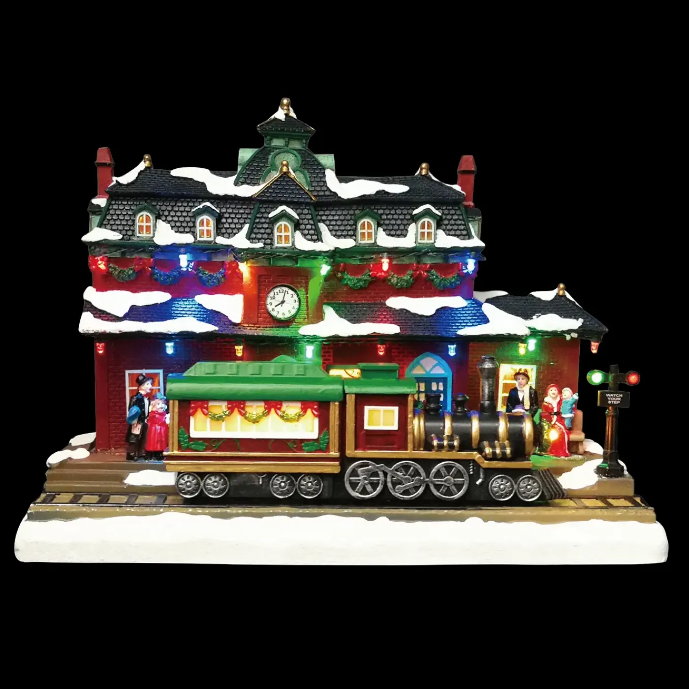 Central Park Led Verlicht Station - Multi - 30,5cm