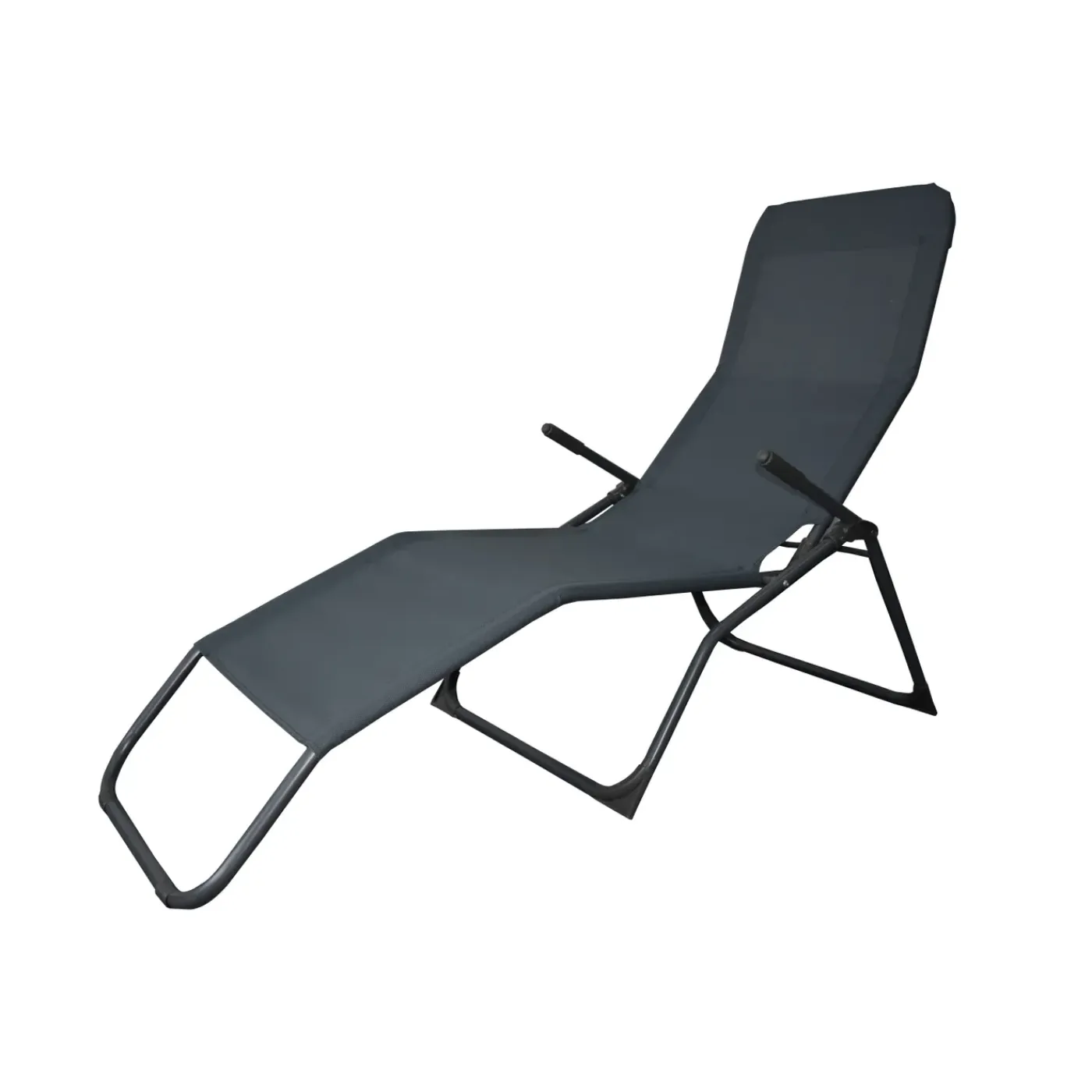 Central Park ligbed Favara antraciet 181x65x80cm
