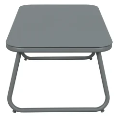 Central Park Loungeset Samos - Aluminium - Grijs - 91,5 x 354cm - 5 Personen