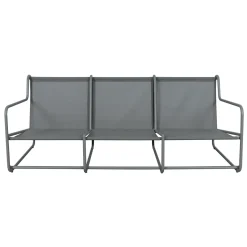 Central Park Loungeset Samos - Aluminium - Grijs - 91,5 x 354cm - 5 Personen