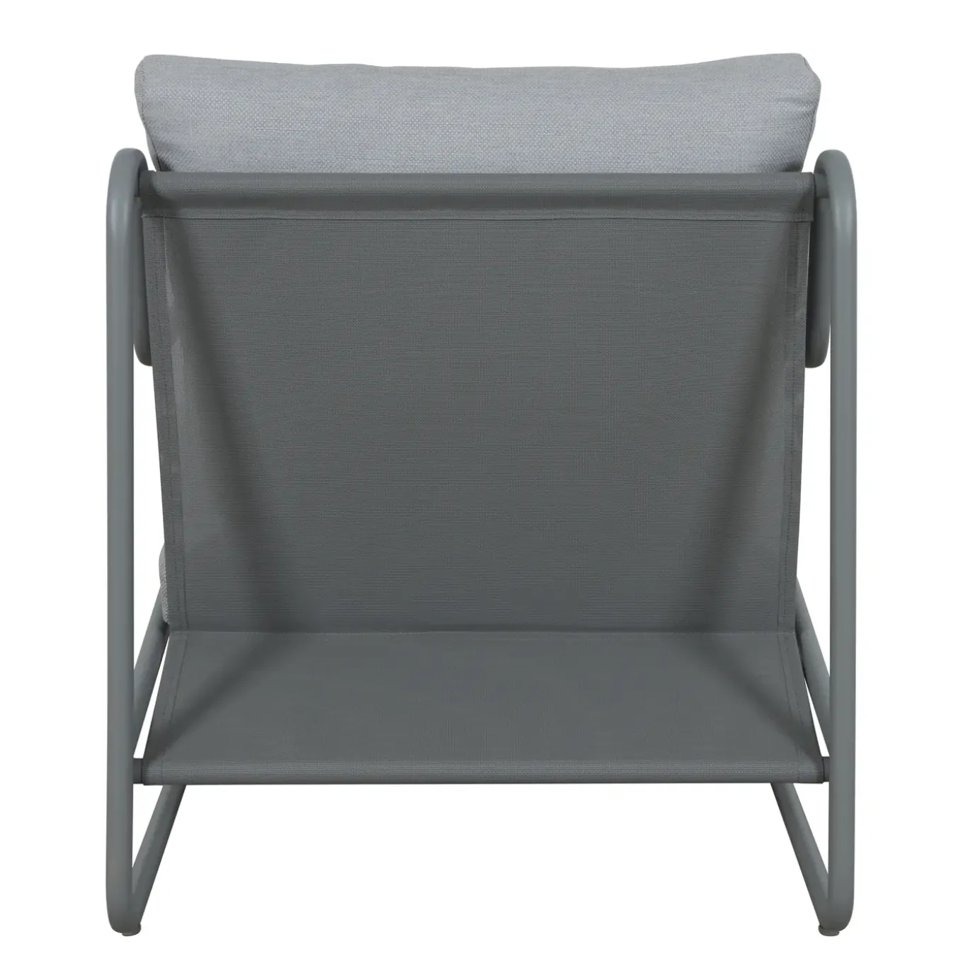 Central Park Loungeset Samos - Aluminium - Grijs - 91,5 x 354cm - 5 Personen