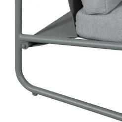 Central Park Loungeset Samos - Aluminium - Grijs - 91,5 x 354cm - 5 Personen