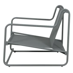 Central Park Loungeset Samos - Aluminium - Grijs - 91,5 x 354cm - 5 Personen